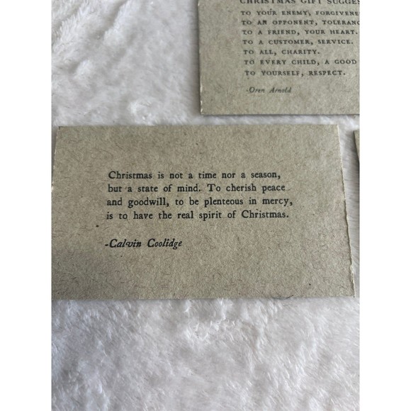 3 Christmas notes/decor 5”x3” - Picture 2 of 8